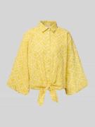 Christian Berg Woman Relaxed Fit Bluse mit 3/4-Arm in Senf, Größe 36