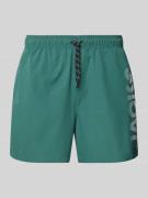 Jack & Jones Badehose mit Label-Print Modell 'STMAUI' in Hellgruen, Gr...