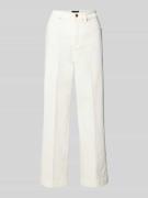 s.Oliver BLACK LABEL Regular Fit Culotte aus Baumwoll-Mix in Sand, Grö...
