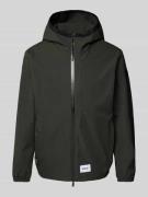 khujo Windbreaker mit Kapuze Modell 'Hamza' in Oliv, Größe L