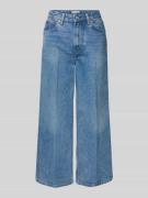 Tommy Hilfiger High Waist Jeans aus Baumwoll-Leinen-Mix in Jeansblau, ...