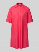 Christian Berg Woman Knielanges Hemdblusenkleid mit 1/2-Arm in Fuchsia...