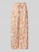 Christian Berg Woman Wide Leg Culotte mit Bundfalten in Lavender, Größ...