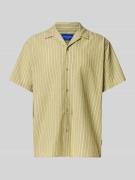 Jack & Jones Freizeithemd mit Knopfleiste Modell 'LUKE' in Khaki, Größ...