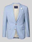 MCNEAL Sakko mit Strukturmuster in Hellblau, Größe 102