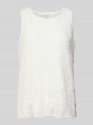 Apricot Regular Fit Blusentop in Layering-Optik in Offwhite, Größe S