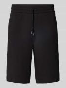 ARMANI EXCHANGE Sweatshorts mit elastischem Bund in Black, Größe XL