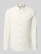 s.Oliver RED LABEL Regular Fit Freizeithemd aus Leinen-Baumwoll-Mix in...