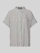 Someday Hemdbluse mit Knopfleiste Modell 'Zavina' in Black, Größe 38