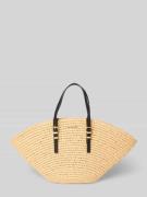 MICHAEL Michael Kors Handtasche in Flecht-Optik Modell 'ISA' in Sand, ...