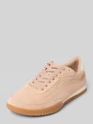 BOSS Ledersneaker mit Label-Prägung Modell 'Carlynn' in Pink, Größe 41