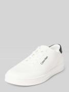 CK Calvin Klein Sneaker mit Label-Details und Schnürverschluss in Weis...
