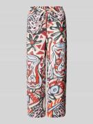 Christian Berg Woman Culotte aus Leinen mit U-Boot-Ausschnitt in Dunke...