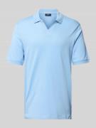 CINQUE Regular Fit Poloshirt mit V-Ausschnitt Modell 'Bolo' in Hellbla...