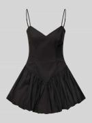 Bardot Cocktailkleid mit V-Ausschnitt Modell 'LISSETT' in Black, Größe...