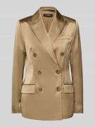 Lauren Ralph Lauren Blazer aus Satin mit Reverskragen Modell 'Ryen' in...