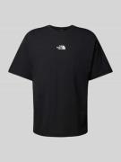 The North Face T-Shirt mit Label-Print in Black, Größe S