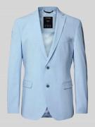 s.Oliver BLACK LABEL Slim Fit Sakko mit Viskose-Anteil in Hellblau, Gr...