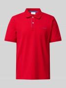 Gant Regular Fit Poloshirt mit Label-Stitching in Rot, Größe 4XL