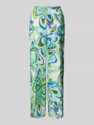 Raffaello Rossi Straight Fit Stoffhose aus Leinen-Viskose-Mix Modell '...