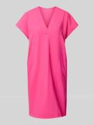 Raffaello Rossi Knielanges Kleid mit V-Ausschnitt Modell 'JOYCE' in Pi...