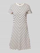 Tommy Hilfiger Tailliertes Freizeitkleid aus reiner Baumwolle in Weiss...