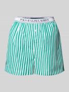 Polo Ralph Lauren Relaxed Fit Pyjama-Shorts mit elastischem Label-Bund...