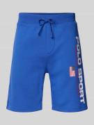 Polo Sport Shorts mit elastischem Bund in Royal, Größe L