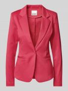 ICHI Slim Fit Blazer mit Reverskragen Modell 'KATE' in Pink, Größe XS