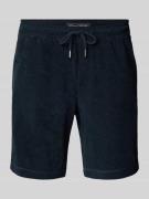 Marc O'Polo Regular Fit Sweatshorts aus Baumwoll-Frottee in Marine, Gr...