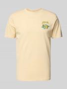 SANTA CRUZ T-Shirt mit Label-Print Modell 'WINKOWSKI' in Beige, Größe ...