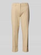 MORE Hose mit Bügelfalten in Sand, Größe 38