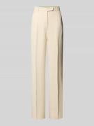 Max Mara Studio Straight Leg Leinenhose mit Bügelfalten Modell 'CORDOV...