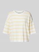 MSCH Copenhagen Strickshirt mit überschnittenen Schultern und Rundhals...