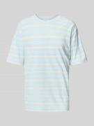 Lindbergh Oversized T-Shirt mit Rundhalsausschnitt in Hellblau, Größe ...