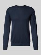 Matinique Strickpullover aus Lanawolle Modell 'Margrate Merino' in Mar...