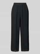 MAERZ Muenchen Loose Fit Stoffhose aus reinem Leinen in Black, Größe 3...