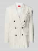 HUGO Blazer mit Reverskragen Modell 'Amelora' in Offwhite, Größe 38