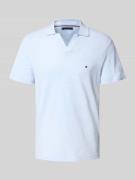 Tommy Hilfiger Regular Fit Poloshirt aus reiner Baumwolle in Hellblau ...