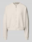 Christian Berg Woman Sweatjacke mit Reißverschluss in Ecru, Größe XL