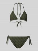 Banana Moon Bikini-Set mit Schnürung Modell 'YERODASIA WAVEMESH' in Ol...