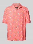 MCNEAL Freizeithemd mit Knopfleiste in Hellrot, Größe L