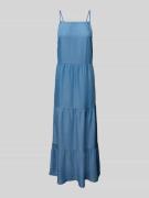 Vero Moda Ausgestelltes Freizeitkleid aus Lyocell Modell 'FLEUR' in Bl...