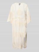 Pieces Loose Fit Kaftan aus Baumwoll-Mix Modell 'AIDA' in Beige, Größe...