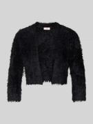 V.M. Bolero mit 3/4-Arm in Black, Größe M