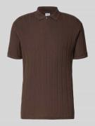 SELECTED HOMME Slim Fit Poloshirt mit Strukturmuster Modell 'JADEN' in...