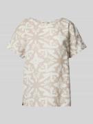 Christian Berg Woman Blusenshirt aus Leinen mit Rundhalsausschnitt in ...