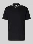 SELECTED HOMME Slim Fit Poloshirt mit V-Ausschnitt Modell 'SANGEV' in ...