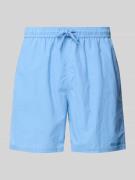 REVIEW Badehose mit elastischem Bund in Hellblau, Größe S
