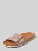 Verbenas Sandalette aus Leder Modell 'REIKO' in Beige, Größe 39